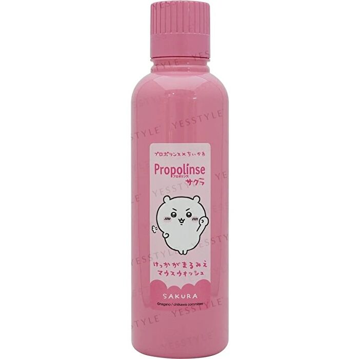 Chiikawa Propolinse Mouth Wash Sakura - 600ml