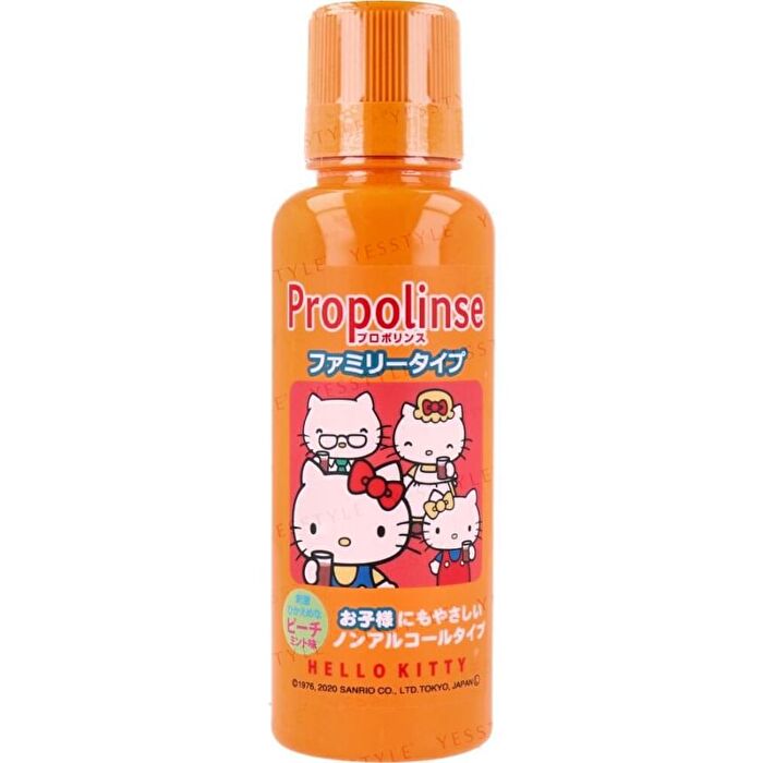 Sanrio Hello Kitty Propolinse Family Mouth Wash Peach-Mint - 150ml