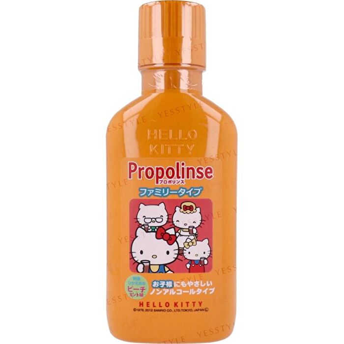 Sanrio Hello Kitty Propolinse Family Mouth Wash Peach-Mint - 400ml