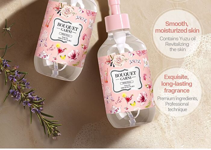Bouquet Garni Moisture Body Oil White Musk - 300g