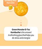 Green Monster D-Toc Kombucha - 6 Types - Sweet Sapphire