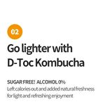 Green Monster D-Toc Kombucha - 6 Types - Sweet Sapphire