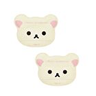 San-X Rilakkuma Korilakkuma Silky Fit Puff - 2 pcs