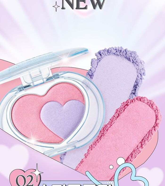 peripera Heart Pocketbeam - 2 Types - #03 Angel Cheat Key