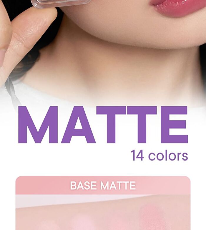 peripera Heart Pocket Single - 20 Colors - M10 Mauve Story
