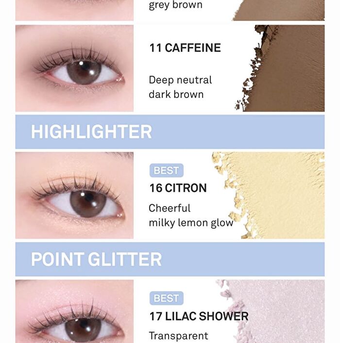Single Eyeshadow - 20 Colors - #12 Pearly Petal