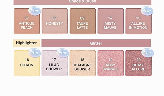 Single Eyeshadow - 20 Colors - #20 Be My Allure