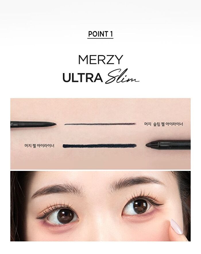 Merzy The First Slim Gel Eyeliner - 7 Colors - #GS6 Mauve Rose