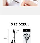 Merzy Probility Eyebrow Scissors With Comb - 1 pc
