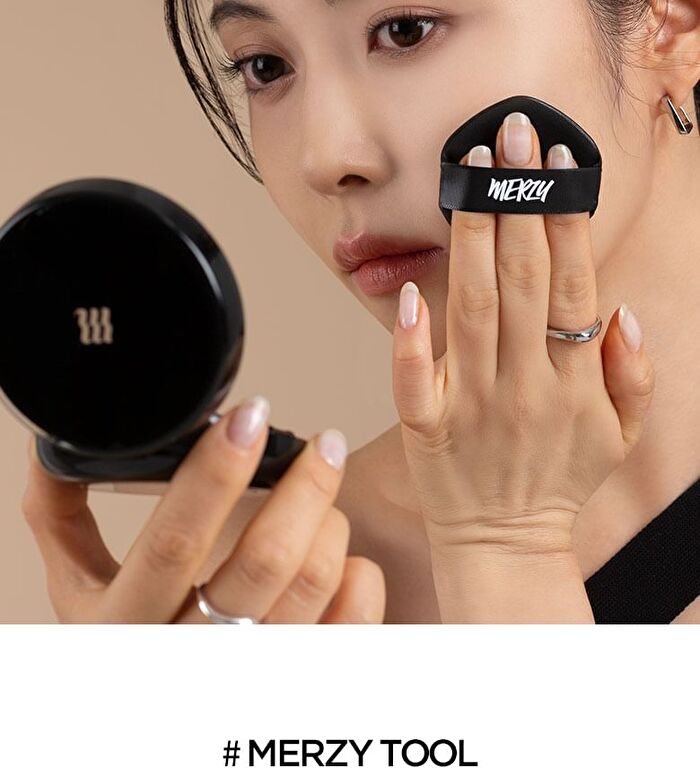 Merzy The Airy Thin Cover Cushion Puff Set - 5 pcs
