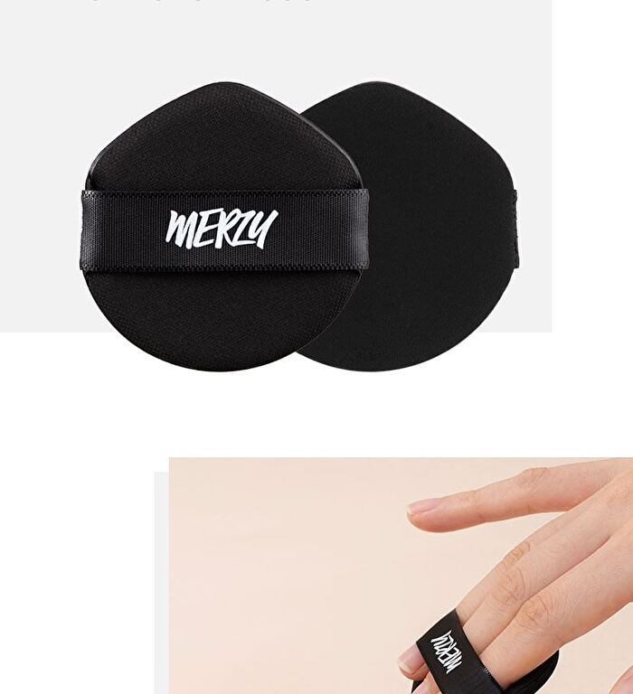 Merzy The Airy Thin Cover Cushion Puff Set - 5 pcs