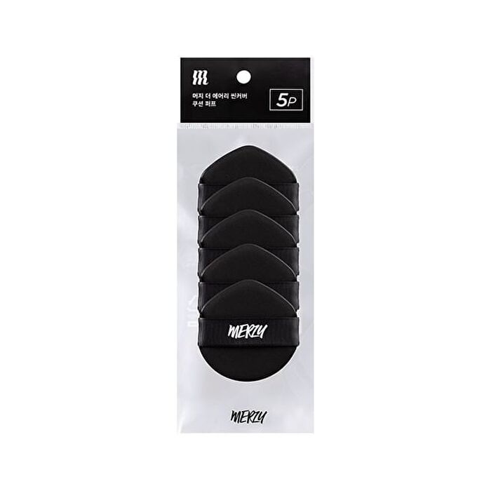 Merzy The Airy Thin Cover Cushion Puff Set - 5 pcs