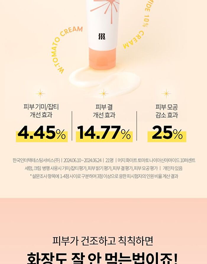 Merzy W-Tomato Niacinamide 10% Cream - 60ml