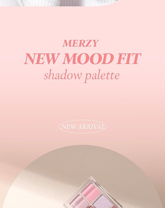 Merzy New Mood Fit Shadow Palette - 3 Types - #NM1 Dry Softening