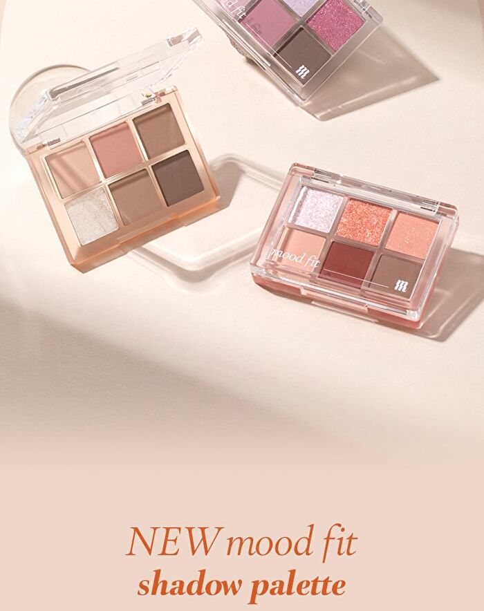 Merzy New Mood Fit Shadow Palette - 3 Types - #NM1 Dry Softening