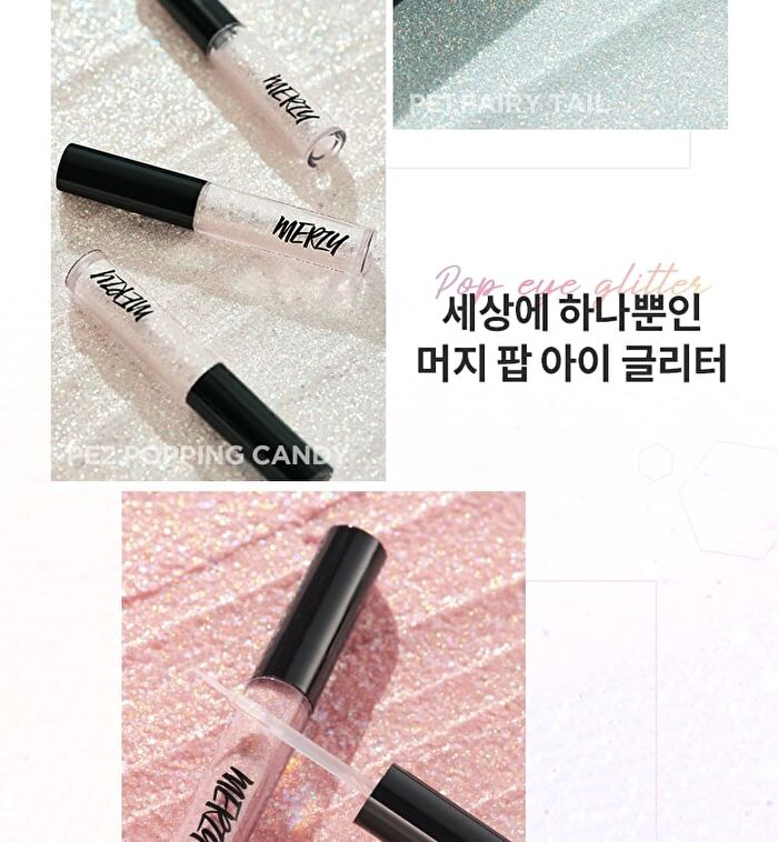 Merzy Windy Pop Eye Glitter - 4 Colors - #PE1 Fairy Tail