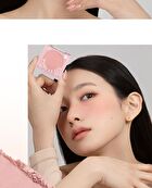 Merzy Porcelain Cheek Blusher - 4 Colors - #PB03 Stunning Coral