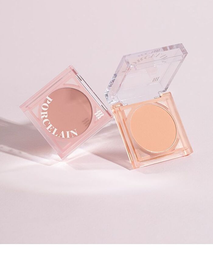 Merzy Porcelain Cheek Blusher - 4 Colors - #PB01 Mono Beige