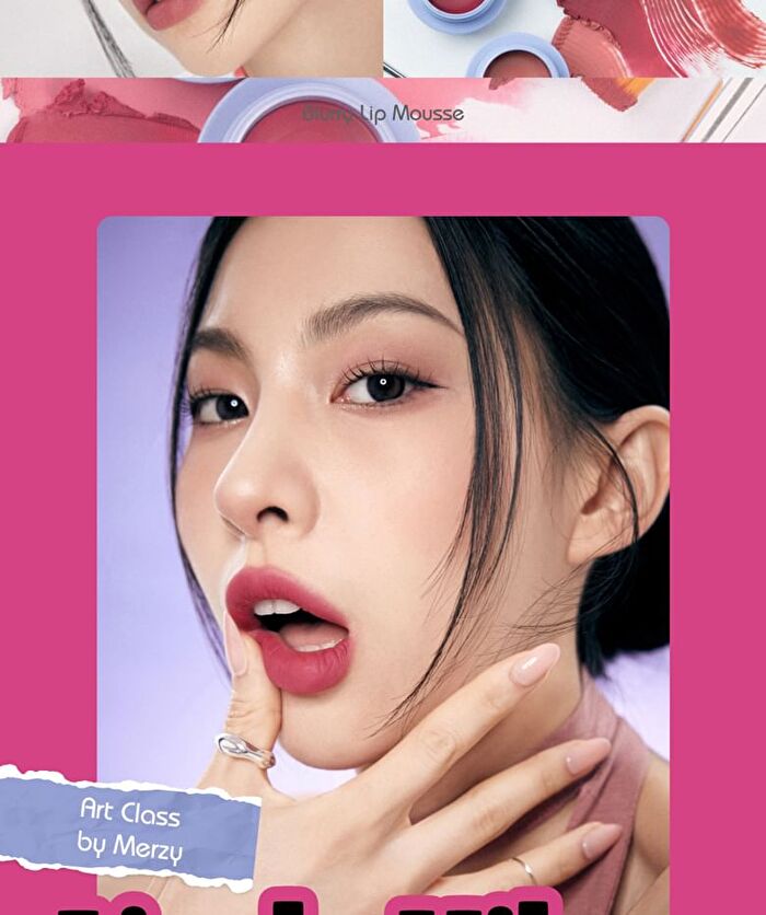 Merzy Blurry Lip Mousse - 6 Colors - #BL1 Peach Burn