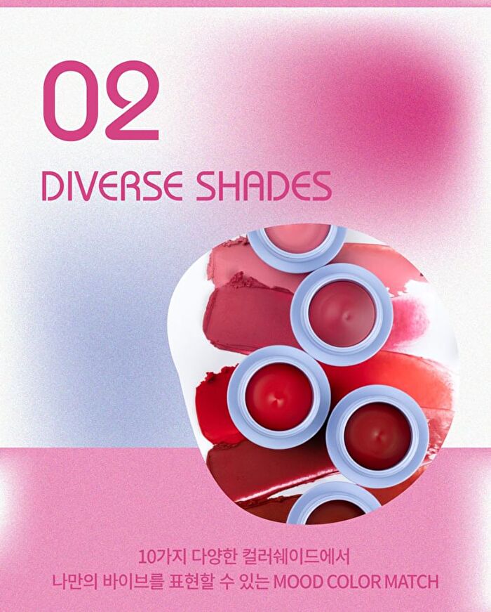 Merzy Blurry Lip Mousse - 6 Colors - #BL1 Peach Burn