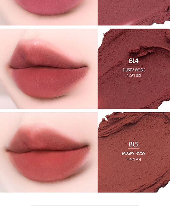 Merzy Blurry Lip Mousse - 6 Colors - #BL9 Ready Sunrise