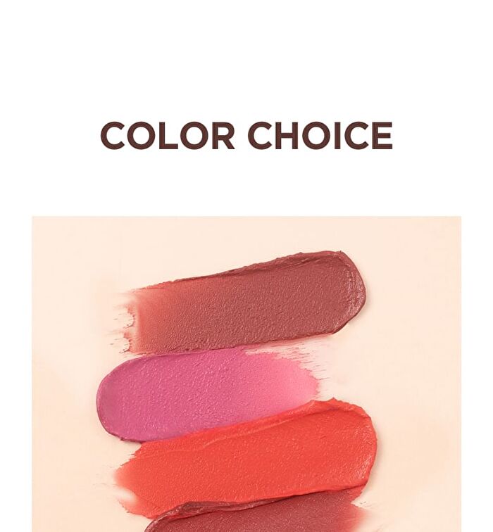 Merzy Nude Veil Lipstick - 5 Colors - #NV3 Stunning Moments