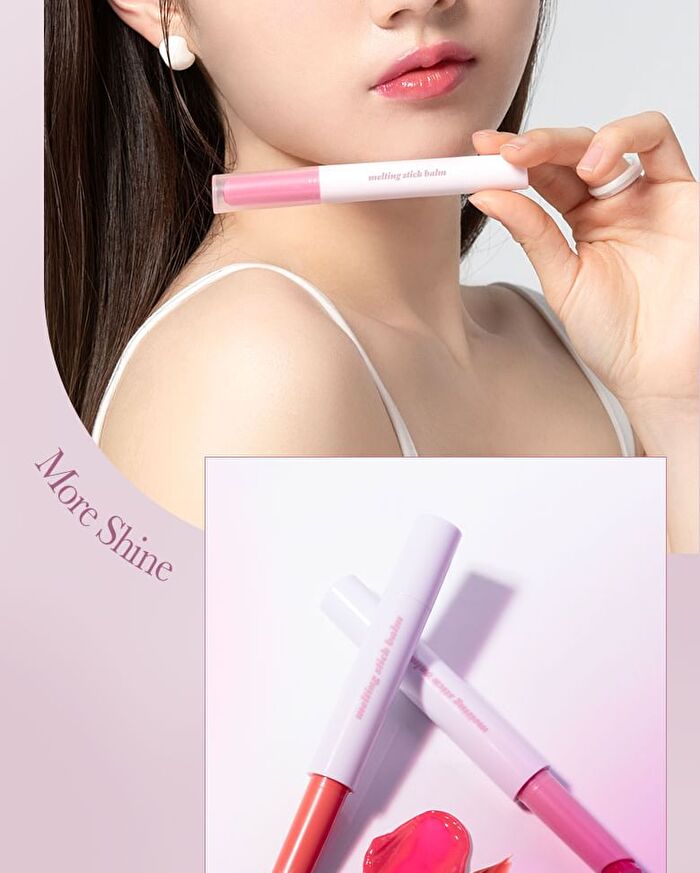 Merzy More Shine Melting Stick Balm - 5 Colors - #MS01 Shine Touch