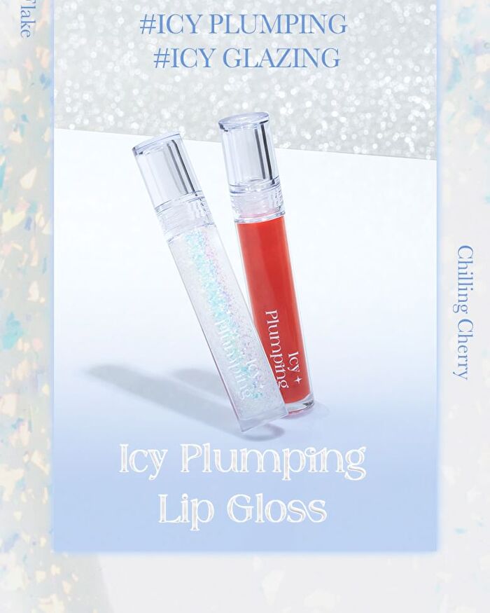Merzy Icy Plumping Lip Gloss - 2 Colors - #IP2 Chilling Cherry