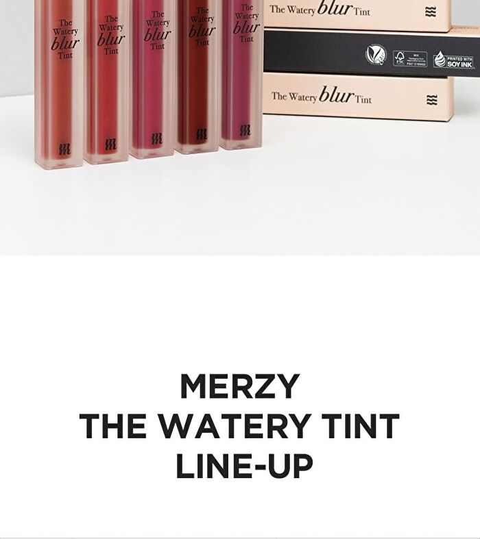 Merzy The Watery Blur Tint - 5 Colors - #WB3 Unveiled Petal