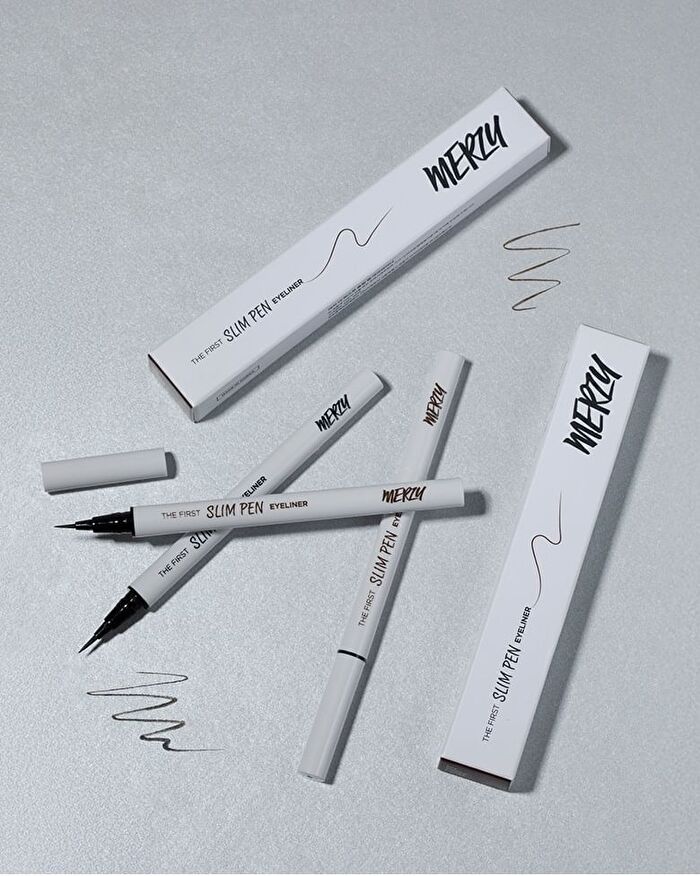 Merzy The First Slim Pen Eyeliner - 2 Colors - #SP1 Black Jean