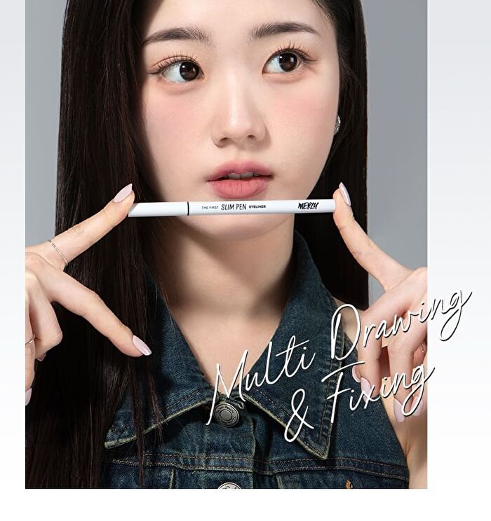 Merzy The First Slim Pen Eyeliner - 2 Colors - #SP1 Black Jean