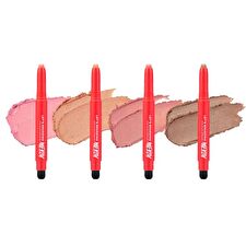 Let's Smudging Eye Stick Shadow - 4 Colors - #02 Soft Salmon