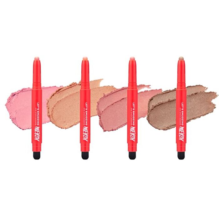 Let\'s Smudging Eye Stick Shadow - 4 Colors - #02 Soft Salmon