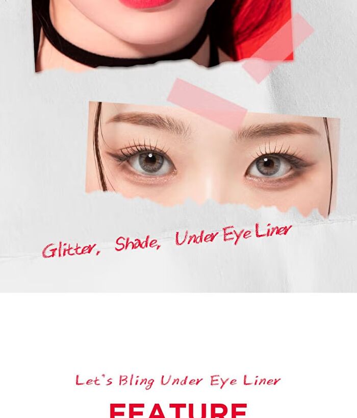 Let\'s Bling Dual Under Eye Liner - 4 Colors - #01 Pale Pink Pearl