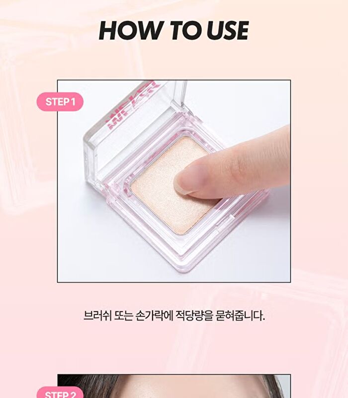 Let\'s Wearing Eyeshadow - 8 Colors - #01 Pale Peony