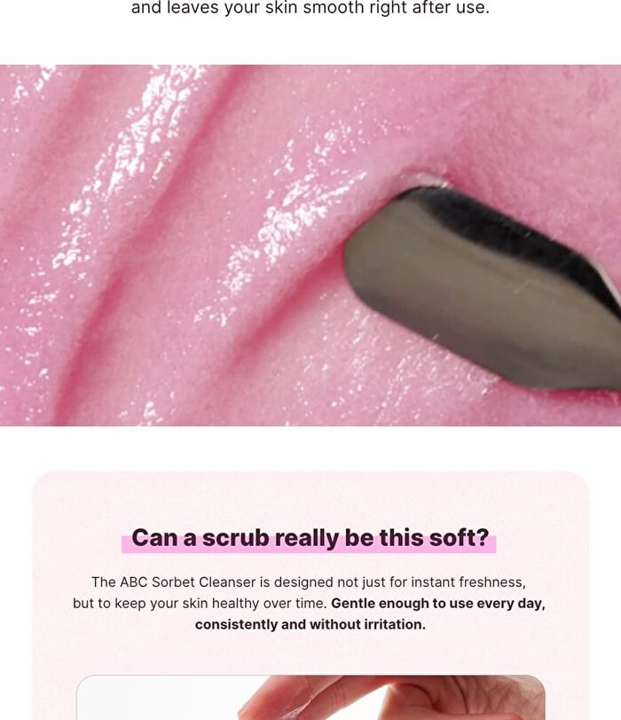 Sorbet Cleanser - 120ml