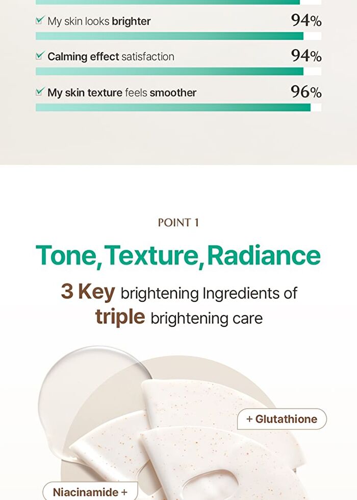 Licorice pH Balancing Real Toning Capsule Gel Mask Set - 34g x 4 sheets