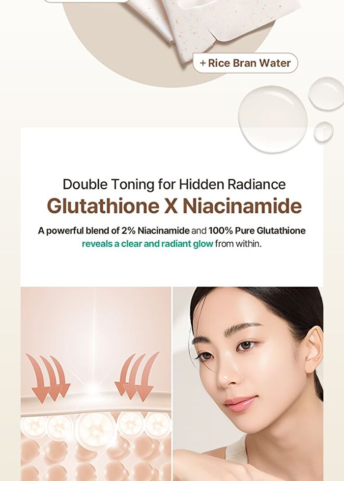Licorice pH Balancing Real Toning Capsule Gel Mask Set - 34g x 4 sheets