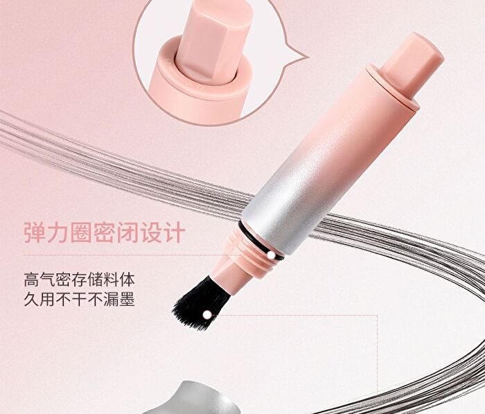 3D Precision Multi-Use Liquid Eyebrow Pen - 3 Colors - 01# Coffee Brown - 1.2g