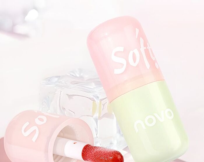 Glazed Icey Essence Lip Gloss - 6 Colors - 022# Sakura Pink - 2.6g