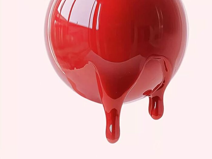 Matte Dewy Dual-Effect Lip Gloss - 6 Colors - 296# Addictive Red (1.4g & 1.3g)