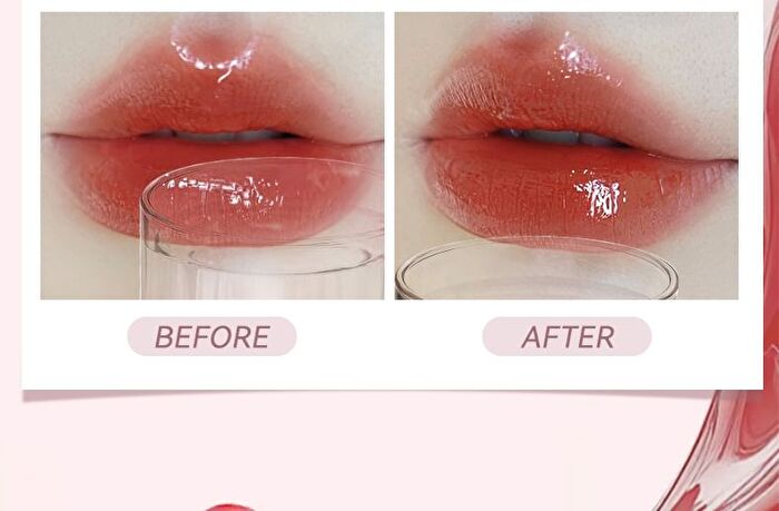 Matte Dewy Dual-Effect Lip Gloss - 6 Colors - 296# Addictive Red (1.4g & 1.3g)