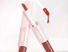 Matte Dewy Dual-Effect Lip Gloss - 6 Colors - 296# Addictive Red (1.4g & 1.3g)