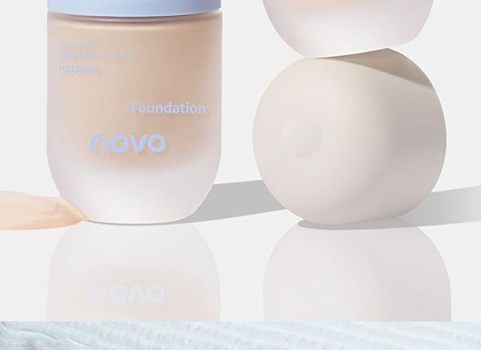 Soft Matte Nourishing Lasting Foundation - 2 Shades - 01# Ivory - 30g