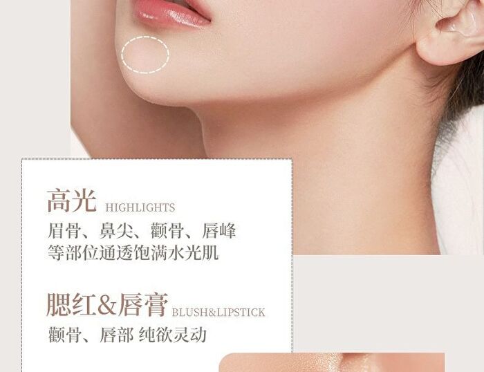 Watery Glow Highlighter Stick - 4 Colors - 01# Clear Transparent - 2.5g