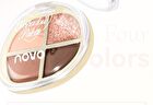 Heartbeat 4-Color Eyeshadow Palette - 5 Types - 01# Nude Apricot - 6.4g