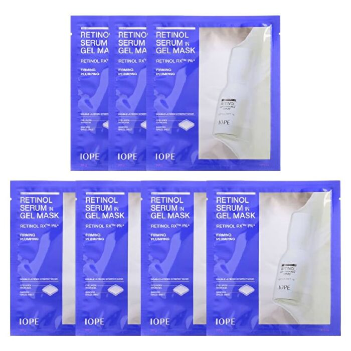 Iope Retinol Serum In Gel Mask Set - 30g x 7 sheets