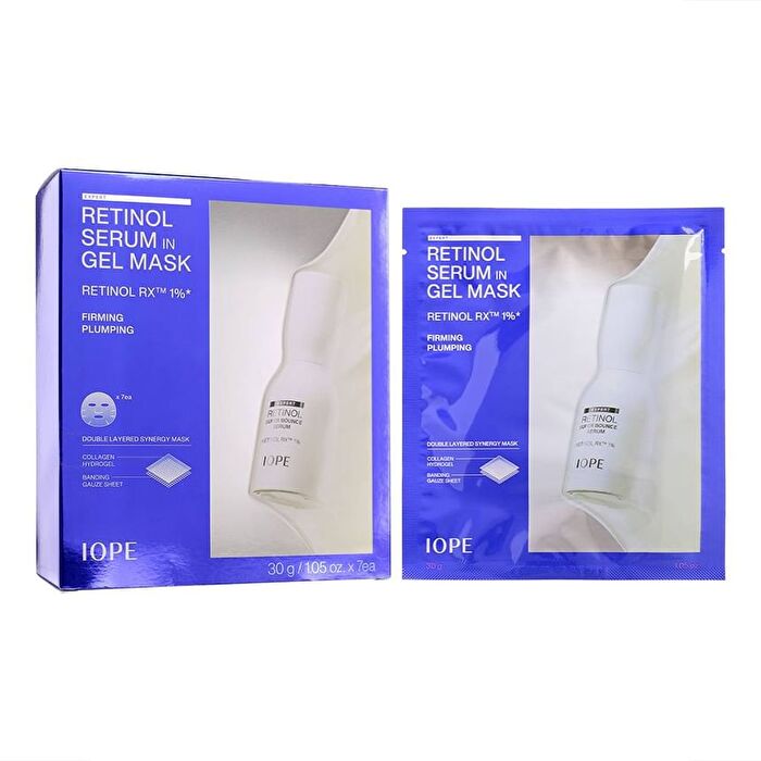 Iope Retinol Serum In Gel Mask Set - 30g x 7 sheets