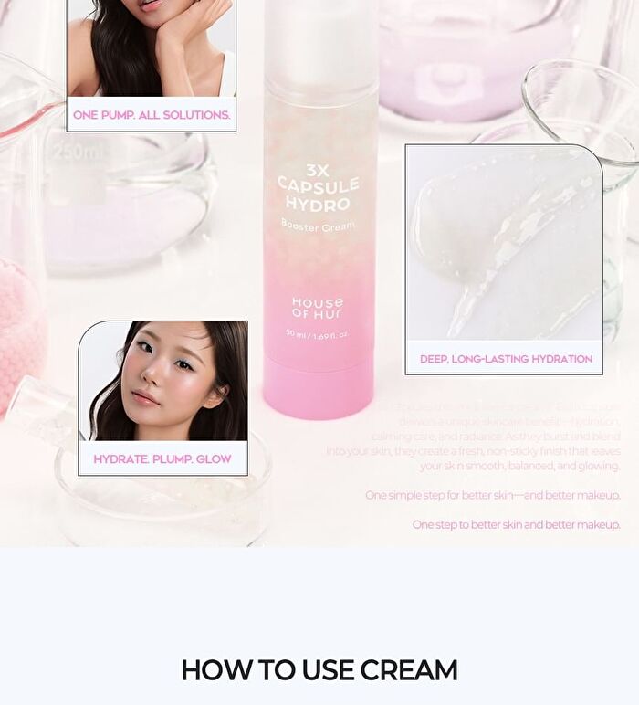 3X Capsule Hydro Booster Cream - 50ml