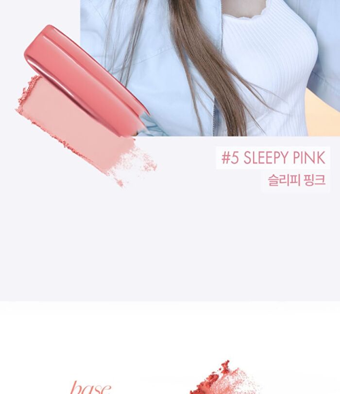 Luna Glow Layer Blur Cheek - 12 Colors - #12 Mauve Rabbit